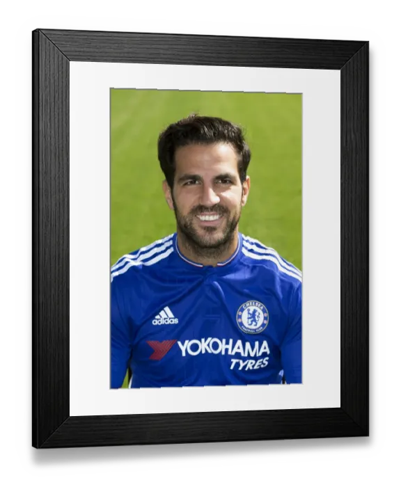 Framed Print : Cesc Fabregas at Chelsea FC Training Ground: 2015-16 Premier League Squad Framed Print : Cesc Fabregas at Chelsea FC Training Ground: 2015-16 Premier League Squad