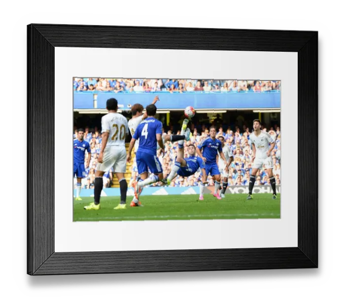 Framed Print : Oscar in Action: Chelsea FC vs Swansea City (August 2015)