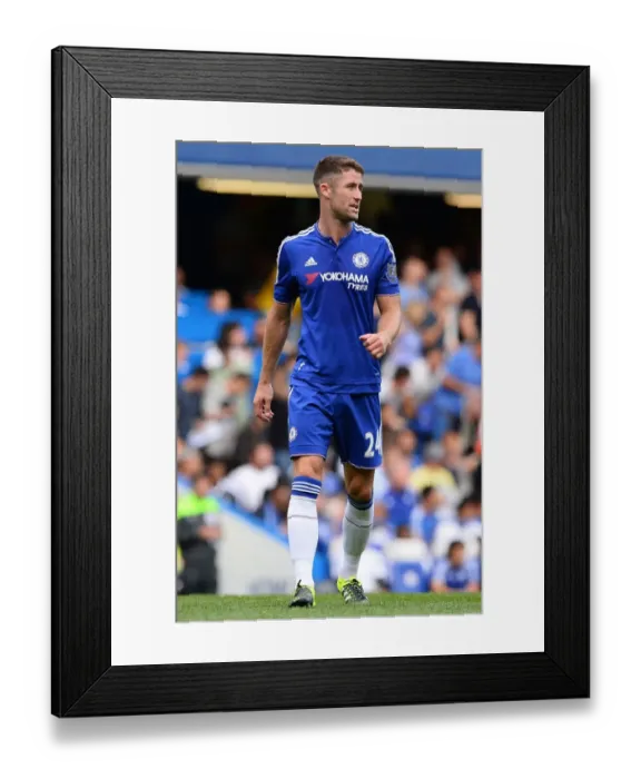 Framed Print : Gary Cahill in Action: Chelsea vs. Swansea City (August 2015, Stamford Bridge) Framed Print : Gary Cahill in Action: Chelsea vs. Swansea City (August 2015, Stamford Bridge)