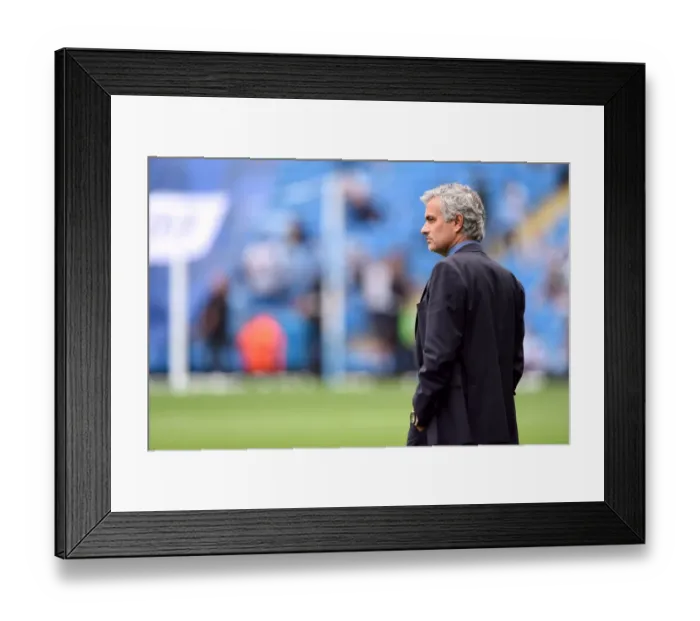 Framed Print : Jose Mourinho: Chelsea Manager Prepares for Manchester City Showdown (August 2015) Framed Print : Jose Mourinho: Chelsea Manager Prepares for Manchester City Showdown (August 2015)
