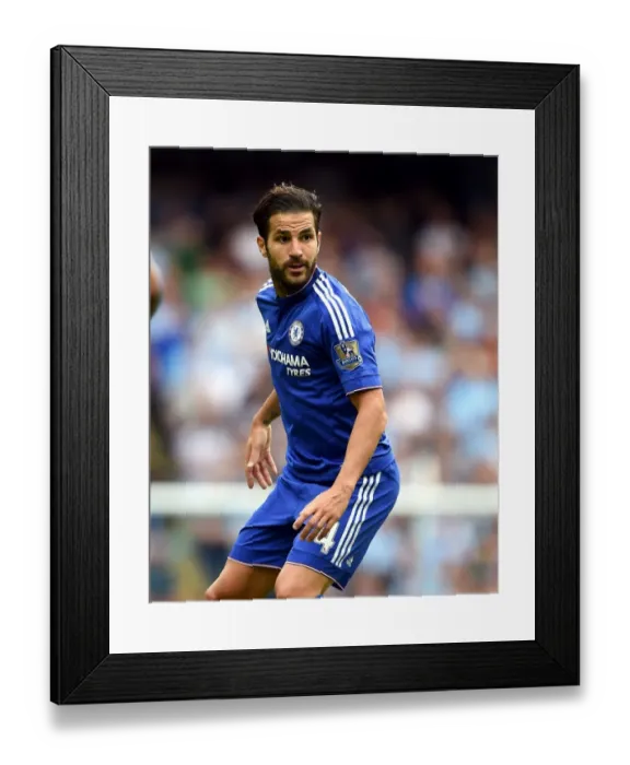 Framed Print : Clash of Titans: Fabregas Leads Chelsea at Etihad Stadium (August 2015) Framed Print : Clash of Titans: Fabregas Leads Chelsea at Etihad Stadium (August 2015)