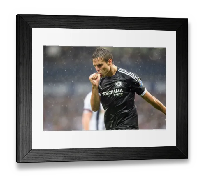 Framed Print : Cesar Azpilicueta's Triple: Chelsea's Third Goal Against West Brom (August 2015) Framed Print : Cesar Azpilicueta's Triple: Chelsea's Third Goal Against West Brom (August 2015)