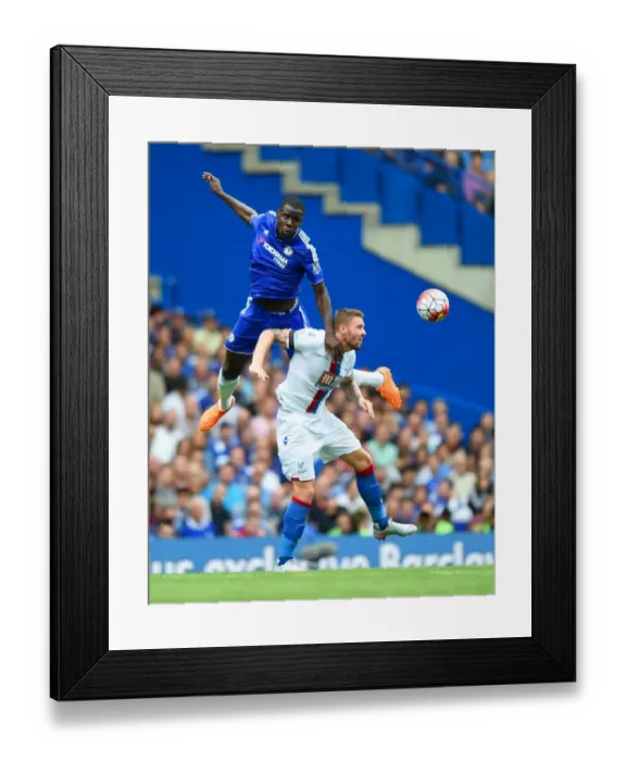 Framed Print : Clash at Stamford Bridge: A Battle for the Ball - Kurt Zouma vs. Connor Wickham, Chelsea vs. Crystal Palace, Premier League (2015) Framed Print : Clash at Stamford Bridge: A Battle for the Ball - Kurt Zouma vs. Connor Wickham, Chelsea vs. Crystal Palace, Premier League (2015)