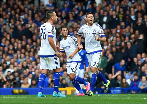 Nemanja Matic's Thunderbolt: Chelsea's Epic Opening Goal vs. Everton (September 2015)