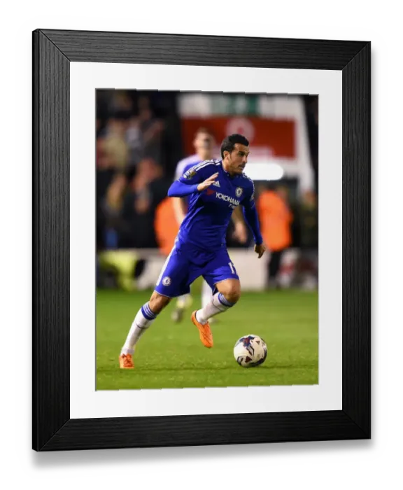 Framed Print : Pedro's Strike: Chelsea's Victory Over Walsall in the Capital One Cup Third Round (September 2015) Framed Print : Pedro's Strike: Chelsea's Victory Over Walsall in the Capital One Cup Third Round (September 2015)