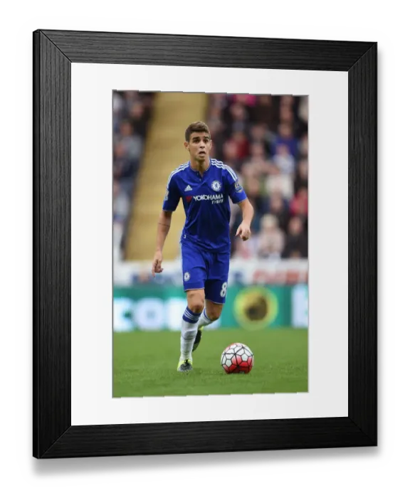 Framed Print : Oscar's St James Park Triumph: Chelsea's Victory over Newcastle United in the Barclays Premier League (September 2015)