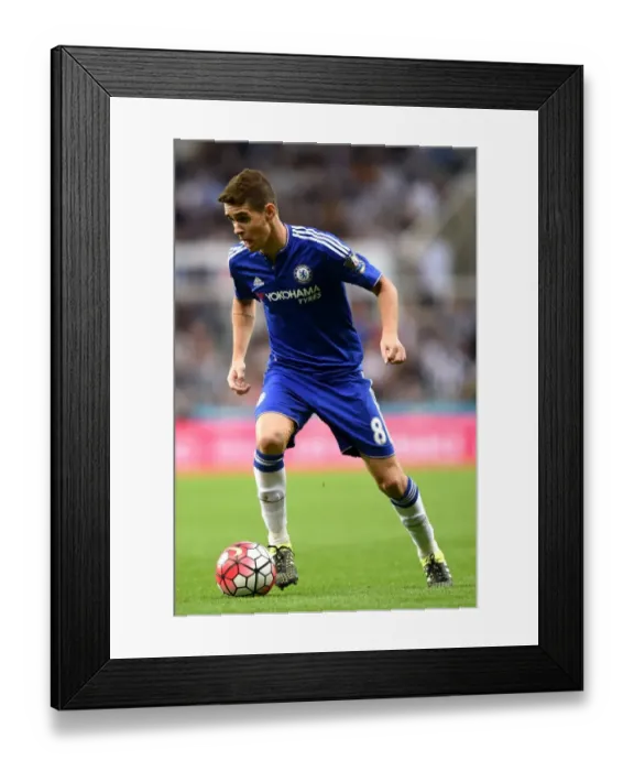 Framed Print : Oscar's Triumph: Chelsea's Victory at St. James Park vs. Newcastle United (September 2015)