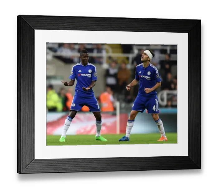 Framed Print : Ramires Strike: Chelsea's Historic First Goal vs. Newcastle United at St. James Park (September 2015) Framed Print : Ramires Strike: Chelsea's Historic First Goal vs. Newcastle United at St. James Park (September 2015)