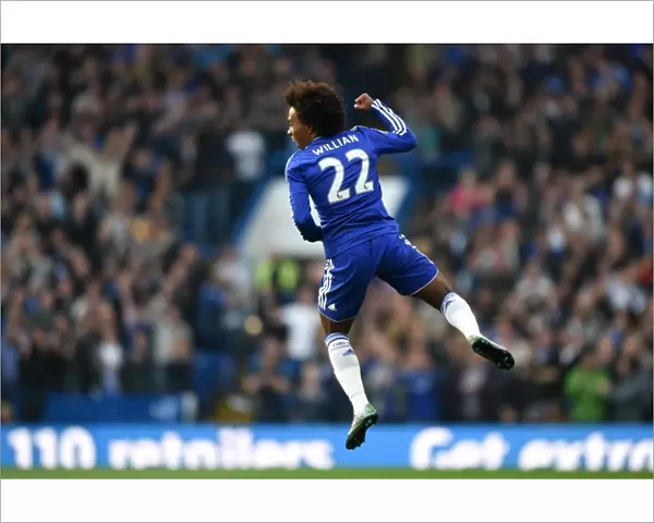 Willian's Stamford Bridge Stunner: Chelsea's First Goal vs Southampton (BPL 2015)