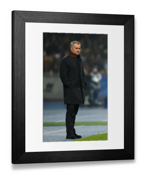 Framed Print : Jose Mourinho at the Helm: Chelsea vs. Dynamo Kiev at Olympic Stadium (UEFA Champions League Group G, October 2015)