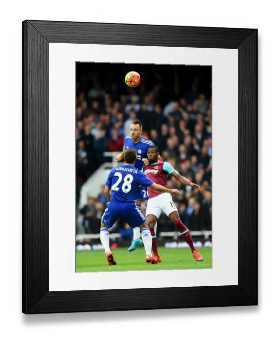 Framed Print : Soccer - Barclays Premier League - West Ham United v Chelsea - Upton Park