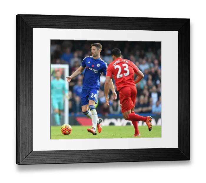 Framed Print : A Battle at Stamford Bridge: Gary Cahill vs Liverpool's Unyielding Challenge Framed Print : A Battle at Stamford Bridge: Gary Cahill vs Liverpool's Unyielding Challenge