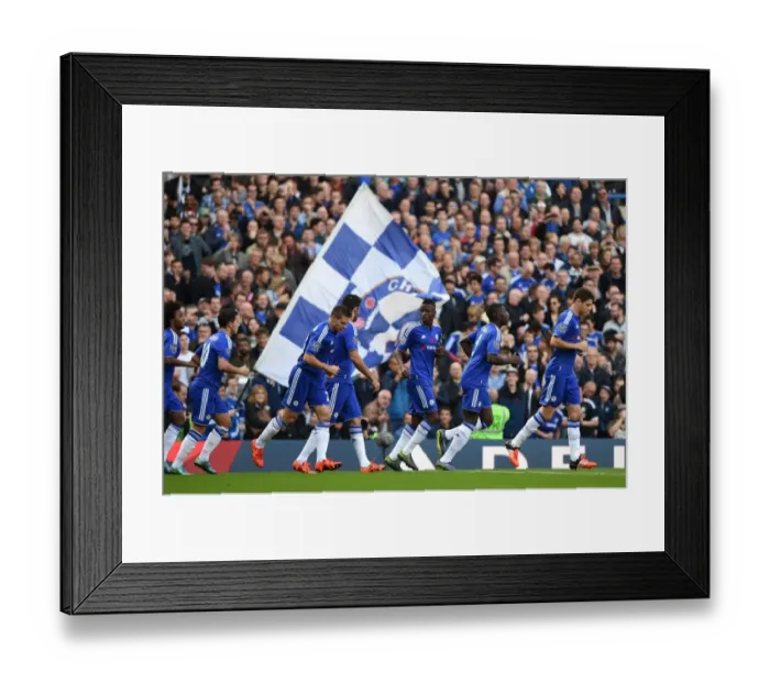 Framed Print : Ramires Thrilling Strike: Chelsea vs. Liverpool - Premier League Goal at Stamford Bridge