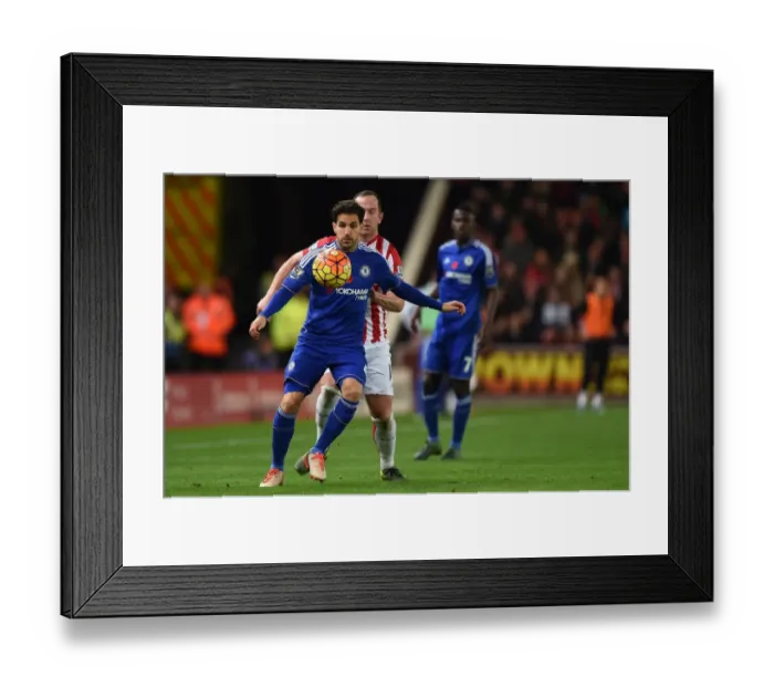 Framed Print : Intense Battle for Ball Possession: Fabregas vs. Adam, Stoke City vs. Chelsea, Premier League 2015 Framed Print : Intense Battle for Ball Possession: Fabregas vs. Adam, Stoke City vs. Chelsea, Premier League 2015