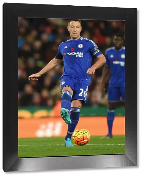 John Terry in Action: Chelsea vs. Stoke City, Britannia Stadium (November 2015)