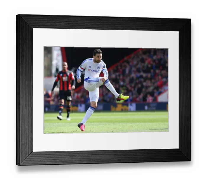 Framed Print : Cesc Fabregas: The Mastermind Behind Chelsea's Victory Against AFC Bournemouth (April 2016, Premier League) Framed Print : Cesc Fabregas: The Mastermind Behind Chelsea's Victory Against AFC Bournemouth (April 2016, Premier League)