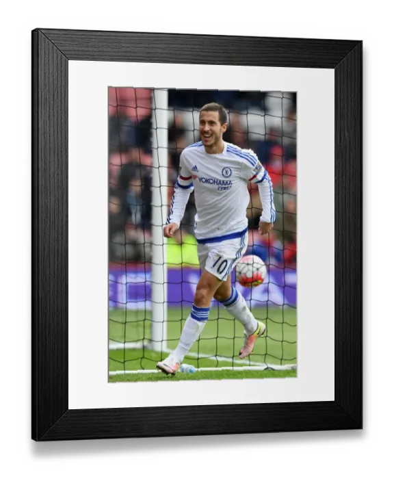 Framed Print : Eden Hazard's Four-Goal Masterclass: Chelsea's Dominance over AFC Bournemouth (April 2016, Barclays Premier League, Vitality Stadium) Framed Print : Eden Hazard's Four-Goal Masterclass: Chelsea's Dominance over AFC Bournemouth (April 2016, Barclays Premier League, Vitality Stadium)