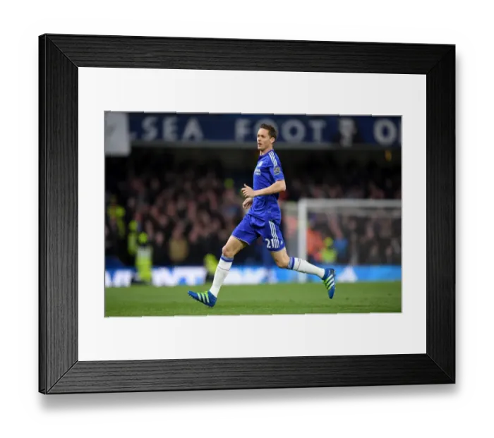 Framed Print : Nemanja Matic's Dominant Performance: Chelsea vs. Tottenham Hotspur (2015-16) - A Game-Changing Midfield Display at Stamford Bridge