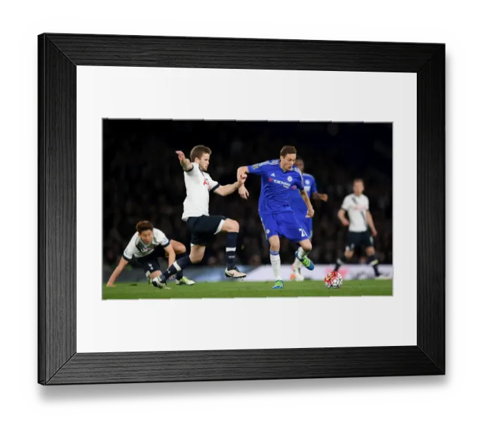 Framed Print : Matic vs. Dier: A Premier League Battle at Stamford Bridge (2015-16) Framed Print : Matic vs. Dier: A Premier League Battle at Stamford Bridge (2015-16)
