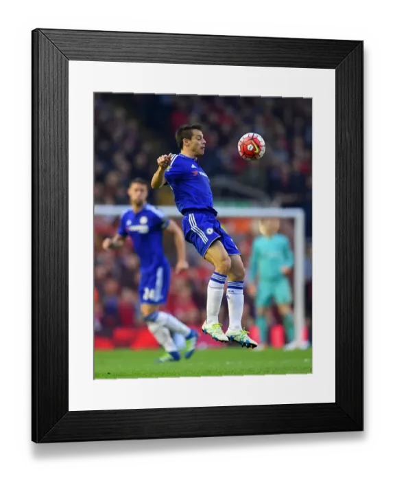 Framed Print : Azpilicueta in Action: Liverpool vs. Chelsea, Premier League 2015-16 - Chelsea FC Framed Print : Azpilicueta in Action: Liverpool vs. Chelsea, Premier League 2015-16 - Chelsea FC