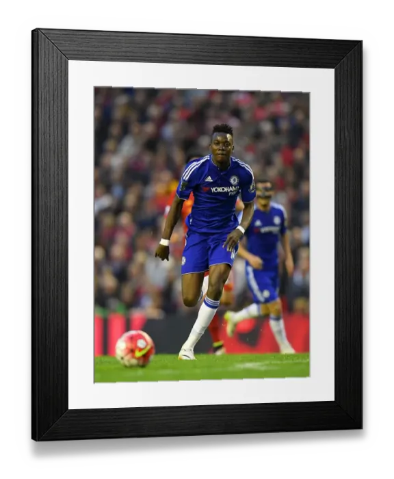 Framed Print : Bertrand Traore's Unforgettable Performance: A Chelsea Highlight at Anfield (2015-16) - Premier League