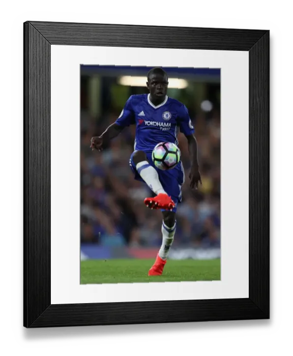 Framed Print : N'Golo Kante in Action: Chelsea vs. West Ham United - Premier League Battle at Stamford Bridge Framed Print : N'Golo Kante in Action: Chelsea vs. West Ham United - Premier League Battle at Stamford Bridge