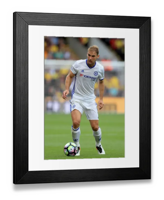Framed Print : Branislav Ivanovic in Action: Premier League Showdown at Vicarage Road - Watford vs. Chelsea Framed Print : Branislav Ivanovic in Action: Premier League Showdown at Vicarage Road - Watford vs. Chelsea