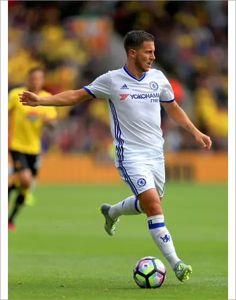 Thrilling Moments: Eden Hazard in Action at Watford vs. Chelsea - Premier League