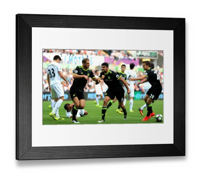 Framed Print : Swansea City v Chelsea - Premier League - Liberty Stadium Framed Print : Swansea City v Chelsea - Premier League - Liberty Stadium