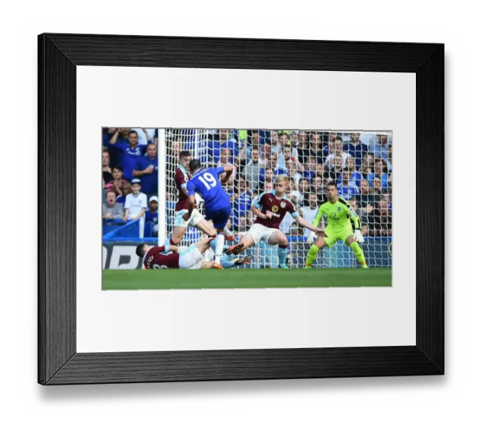 Framed Print : Triple Defense: Marney, Ward, and Mee Thwart Costa's Advance at Stamford Bridge (Burnley's Unyielding Rearguard) Framed Print : Triple Defense: Marney, Ward, and Mee Thwart Costa's Advance at Stamford Bridge (Burnley's Unyielding Rearguard)