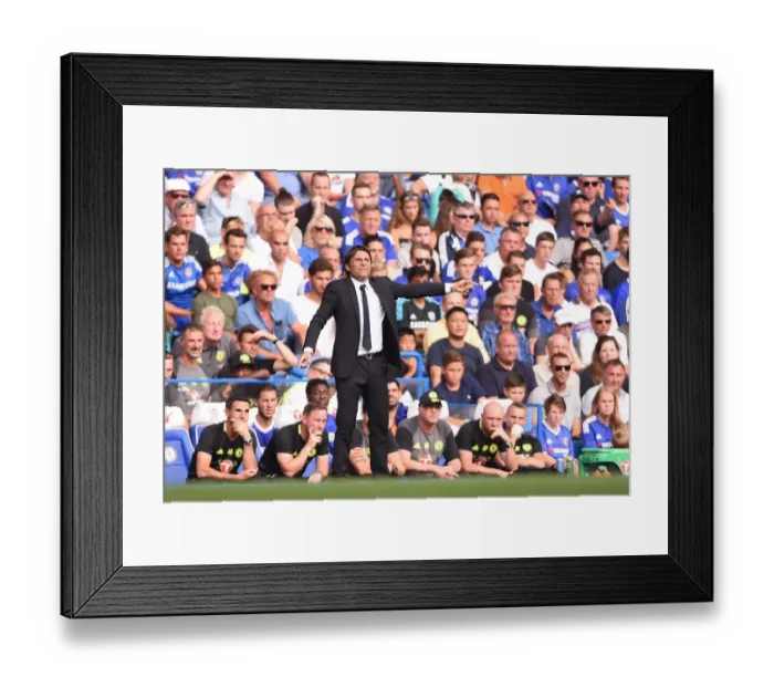 Framed Print : Conte's Chelsea vs Burnley: Premier League Showdown at Stamford Bridge Framed Print : Conte's Chelsea vs Burnley: Premier League Showdown at Stamford Bridge