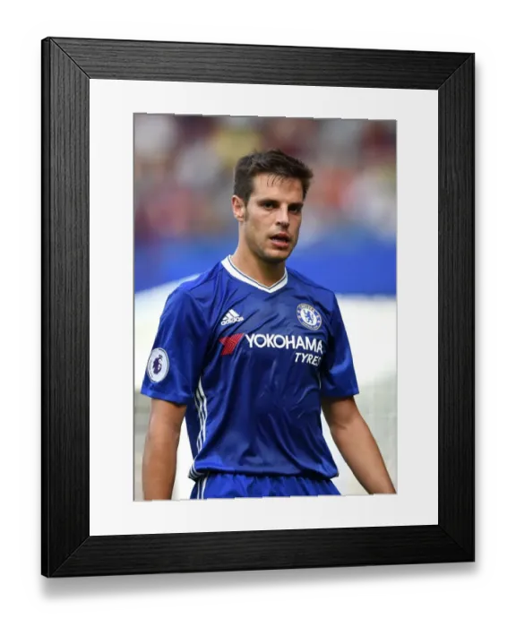Framed Print : Azpilicueta Rallies Chelsea at Stamford Bridge: Premier League Clash vs Burnley