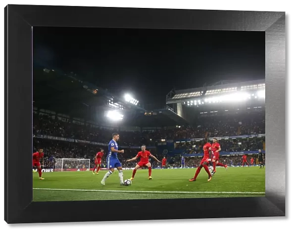 Eden Hazard Faces Off Against Liverpool: Chelsea Clash at Stamford Bridge, PA Wire Image