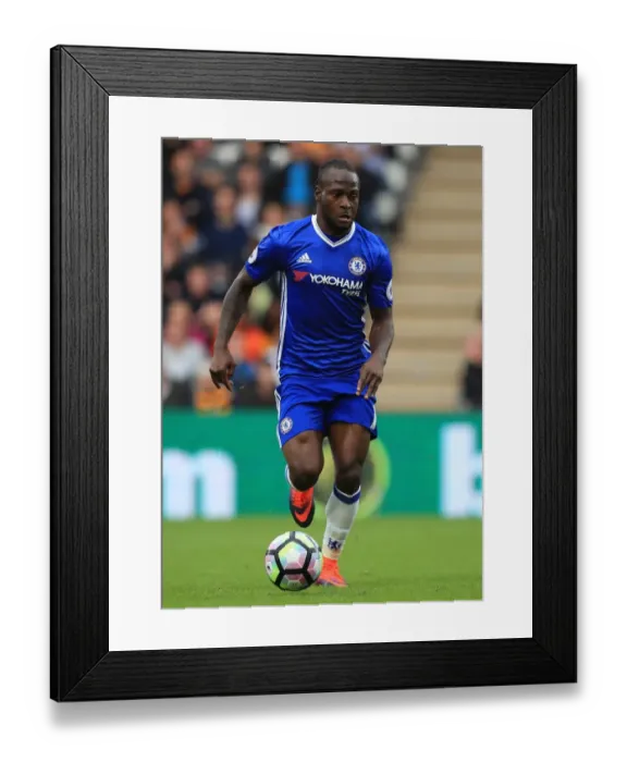 Framed Print : Victor Moses Triumph: Hull City vs. Chelsea - Premier League