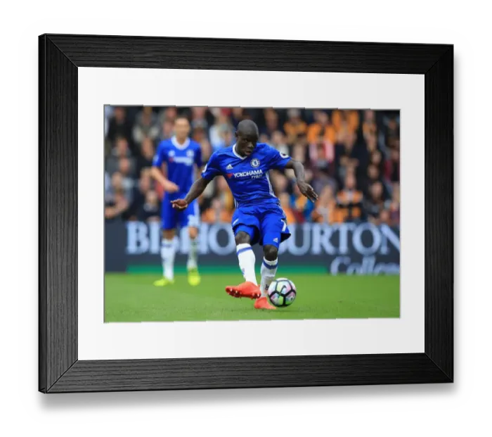 Framed Print : Chelseas N Golo Kante Framed Print : Chelseas N Golo Kante