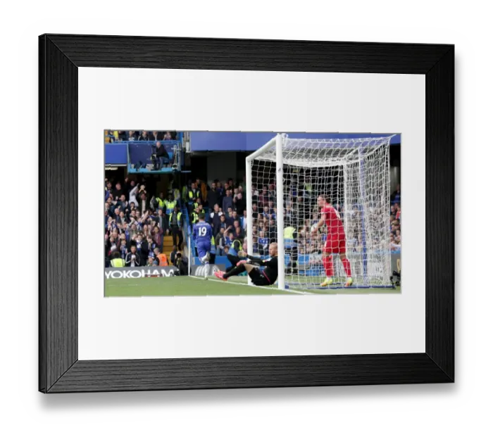 Framed Print : Diego Costa's Strike: Chelsea's First Goal vs. Leicester City - Premier League Debut at Stamford Bridge Framed Print : Diego Costa's Strike: Chelsea's First Goal vs. Leicester City - Premier League Debut at Stamford Bridge