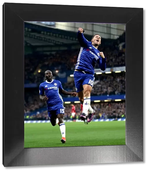 Eden Hazard's Triple Strike: Chelsea's Thrilling Victory Over Manchester United at Stamford Bridge