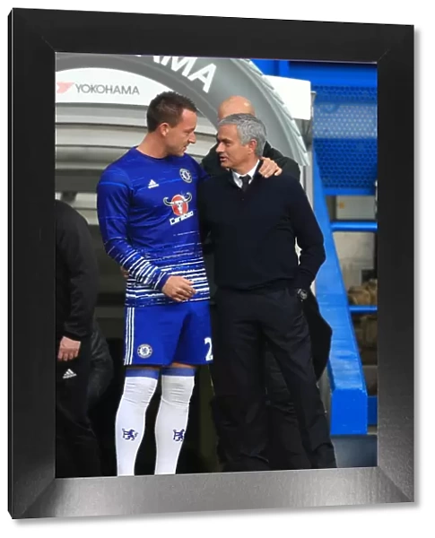 John Terry's Emotional Reunion with Jose Mourinho: Chelsea vs Manchester United at Stamford Bridge, Premier League
