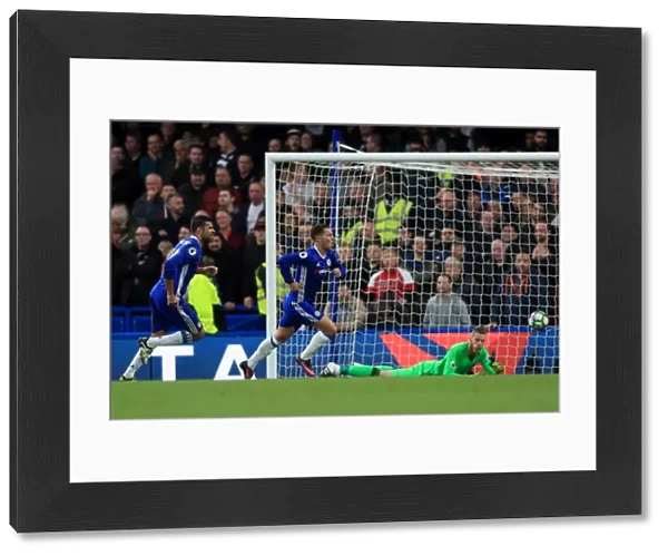 Triple Threat: Eden Hazard's Hat-Trick Leads Chelsea to Glory Over Manchester United at Stamford Bridge (Premier League)