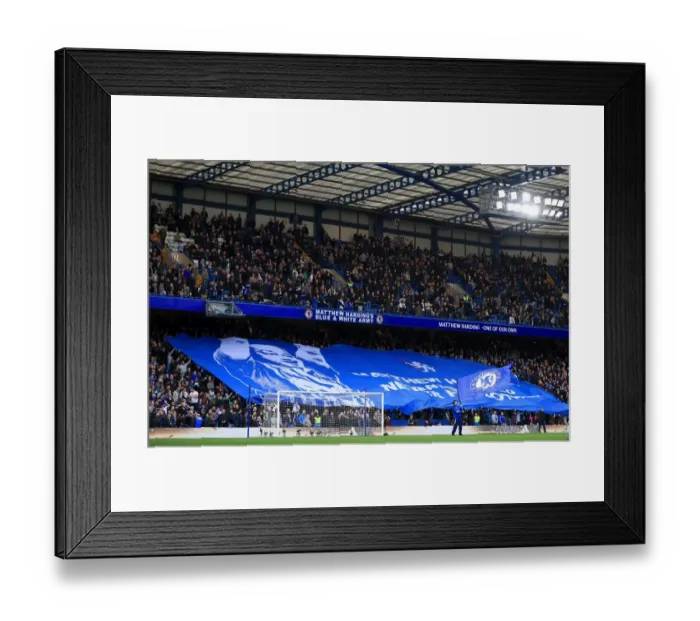 Framed Print : 20-Year Tribute to Matthew Harding: Chelsea vs Manchester United - A Decade of Remembrance at Stamford Bridge Framed Print : 20-Year Tribute to Matthew Harding: Chelsea vs Manchester United - A Decade of Remembrance at Stamford Bridge