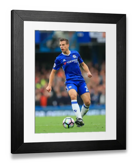 Framed Print : Azpilicueta Leads Chelsea: Premier League Battle at Stamford Bridge vs Manchester United Framed Print : Azpilicueta Leads Chelsea: Premier League Battle at Stamford Bridge vs Manchester United