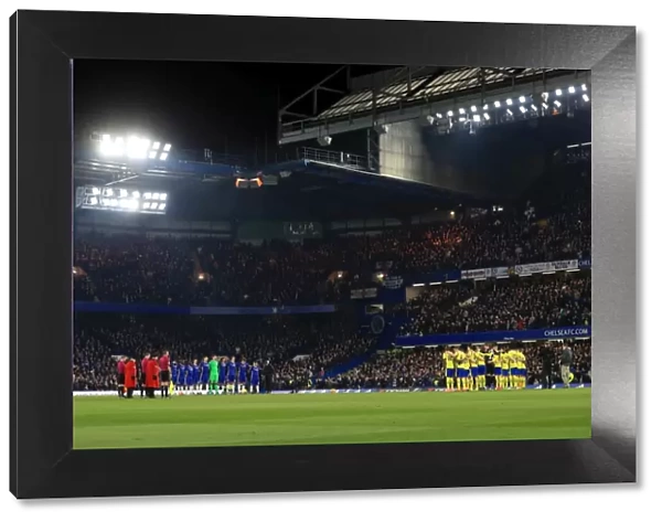 Chelsea Football Club: A Moment of Silence for Remembrance Day - Chelsea vs. Everton, Premier League