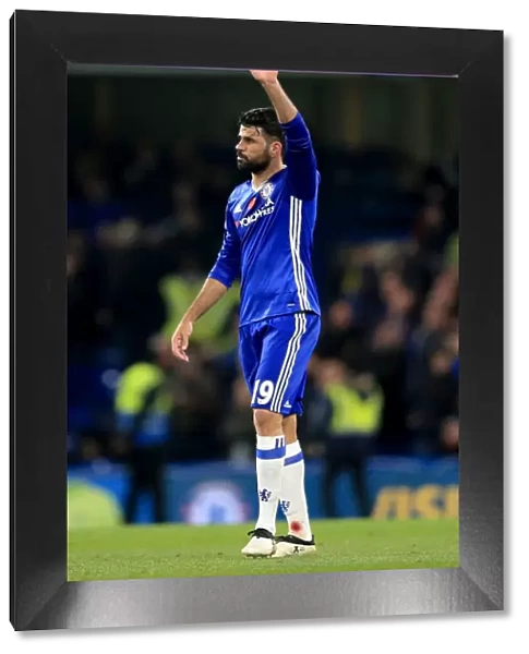 Diego Costa's Hat-Trick: Chelsea's Dominant Victory Over Everton in the Premier League (Home Game)
