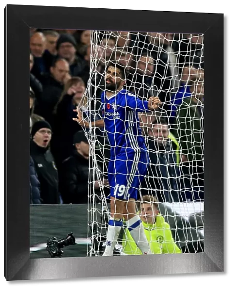 Diego Costa's Game-Winning Goal: Premier League Thriller at Stamford Bridge (Chelsea)