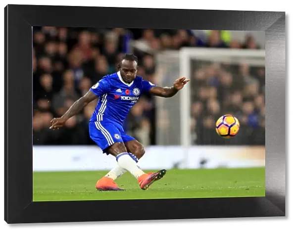 Victor Moses in Action: Chelsea vs Everton, Premier League, Stamford Bridge (Home)