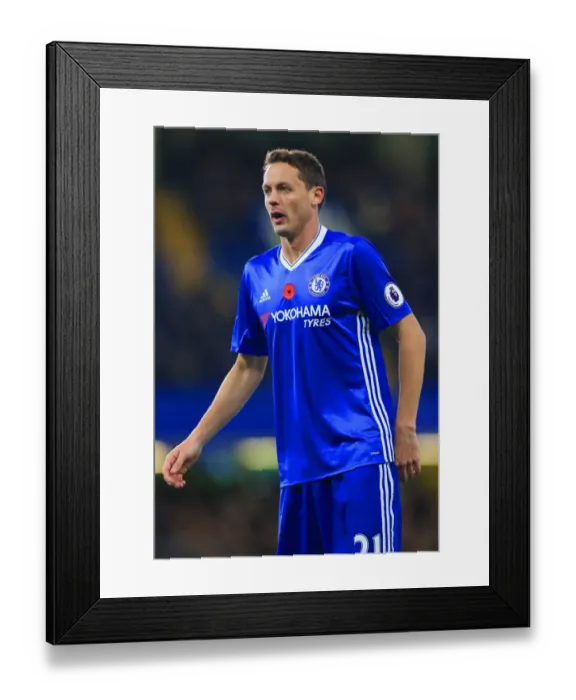 Framed Print : Nemanja Matic in Action: Chelsea vs. Everton - Premier League Showdown at Stamford Bridge Framed Print : Nemanja Matic in Action: Chelsea vs. Everton - Premier League Showdown at Stamford Bridge