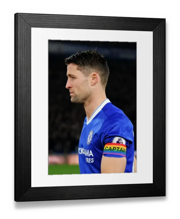 Framed Print : Chelsea's Gary Cahill Leads in Rainbow Captain's Armband vs. Tottenham, Premier League 2016 Framed Print : Chelsea's Gary Cahill Leads in Rainbow Captain's Armband vs. Tottenham, Premier League 2016
