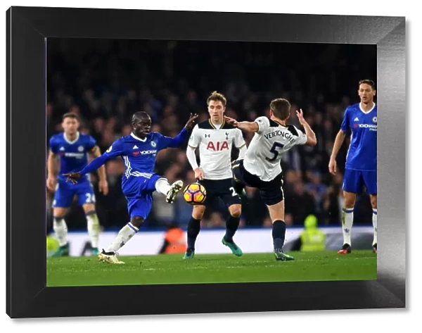 Intense Rivalry: Kante vs Vertonghen - Chelsea vs Tottenham, Premier League Battle
