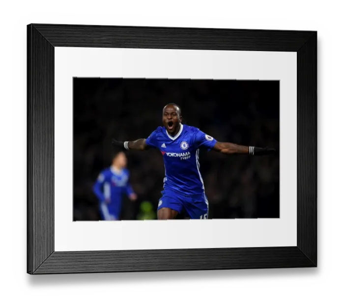 Framed Print : Moses Strikes Again: Chelsea's Triumph Over Tottenham in the Premier League Framed Print : Moses Strikes Again: Chelsea's Triumph Over Tottenham in the Premier League
