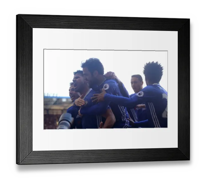 Framed Print : Diego Costa Scores Opening Goal: Chelsea's Premier League Triumph over West Bromwich Albion (December 2016) Framed Print : Diego Costa Scores Opening Goal: Chelsea's Premier League Triumph over West Bromwich Albion (December 2016)